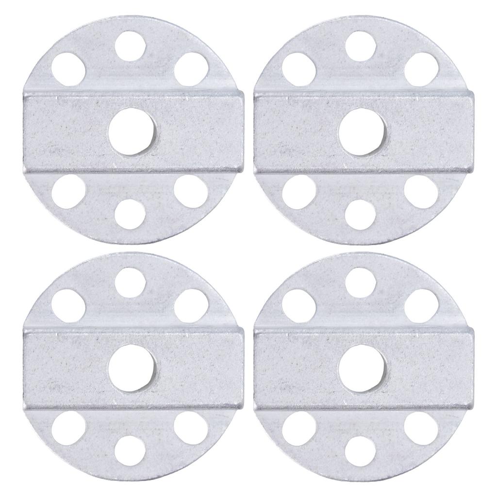 4Pcs Square Beam Bracket Aluminium Holder Stand Set Kit for Robot 5900‑0008‑0008