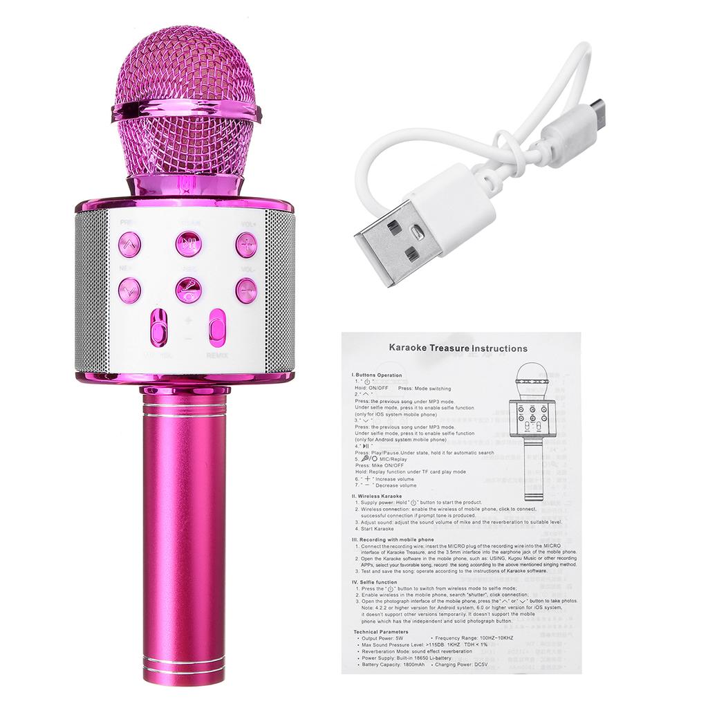 WS858 Handheld Wireless bluetooth 