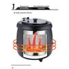 Allied Stainless Steel Electric Soup Warmer