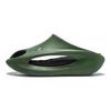 Li Ning Market X  Cloud Travel Slay Crystal Sole Height Increasing Rebound Silent Anti-Wear Slide Sandals Unisex Sandals Garden-Green AZSS009-23