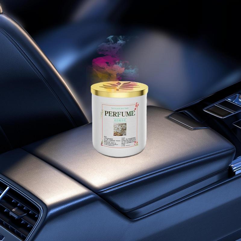 Car Solid Aromatherapy Can Solid Balm Aroma Diffuser For Car Interior Long-Lasting Aromatherapy Fragrance Ornament Car Supplies