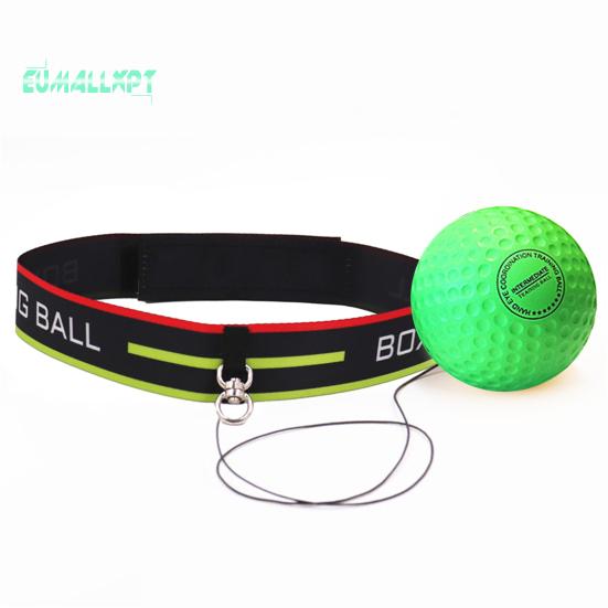 Sada boxerských míčů s čelenkou – nastavitelný lehký přenosný, boxerský míč s rychlostí úderu, pomůcka pro trénink koordinace ruky a oka