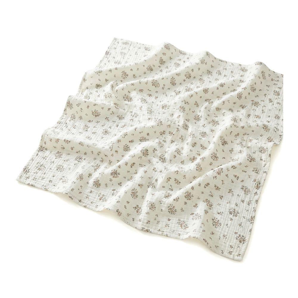 Soft Muslin Swaddle Cotton Kids Bath Towel Fashion Baby Blanket  Girls