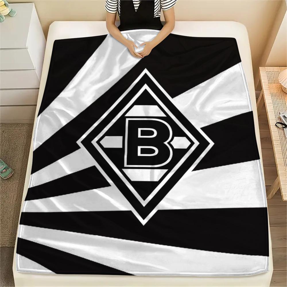 1pc Borussia Print Flannel Blanket, High quality Comfortable for All Seasons, Home Decor, Warmth and Comfort, Perfect for Christmas Gifts17