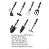 Gardening Tool Set Loosening Rake Sturdy Carbon Steel Backyard Lawn Trowel Hoe for Plant Lover