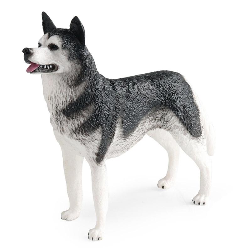 

Пластиковая Милая Модель Собаки Привлекательные Фигурки Собак Модель Собаки Поделки для Офисного Стола Ландшафт DIY Декоративные Принадлежности