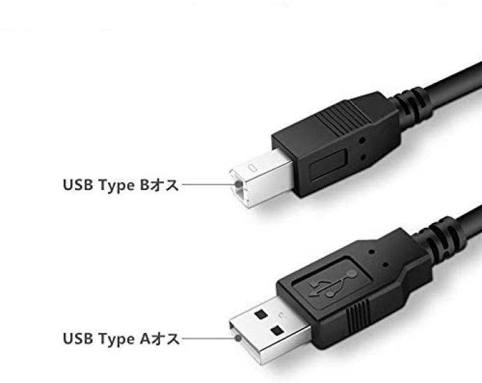 MIDI-USB-Konvertierungskabel 1m wuernine USB Typ A B Audiokabel für elektronische elektronische Tastatur, Gitarre, USB-DAC usw.