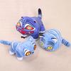 Non-Toxic 5-Piece Adorable Stuffed Animal Set Tiger Plush Toy With Black Hat And Children Group Stuffed Animal For Fans Gifts Cute Collectible
