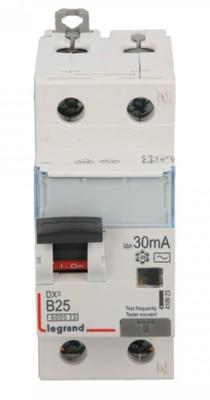 Differential Circuit Breaker 2P 25A B 0.03A Type Ac P312 Dx3 410923