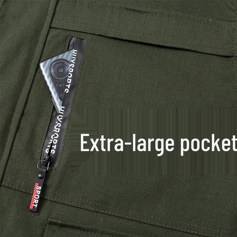 Men's Cotton Work Jacket for Welding & Construction