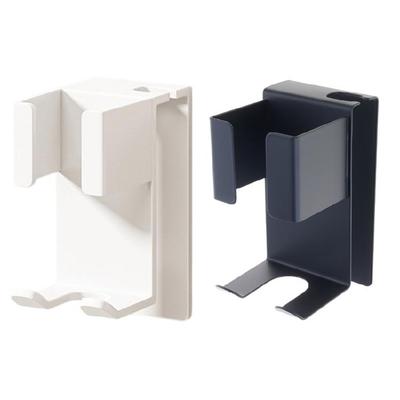Practical Stainless Steel Styling Tool Rack Bathroom Wall Storage Shelf For Hot Curling Wands And Hair Dryers