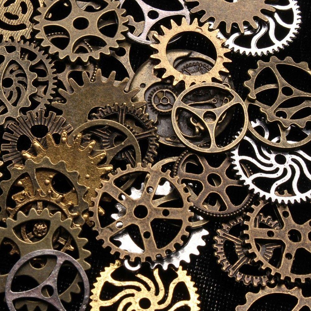 New Brand DIY Charms Mixed Vintage Steampunk Making Craft Arts Jewelry Cogs & Gears Watch Parts