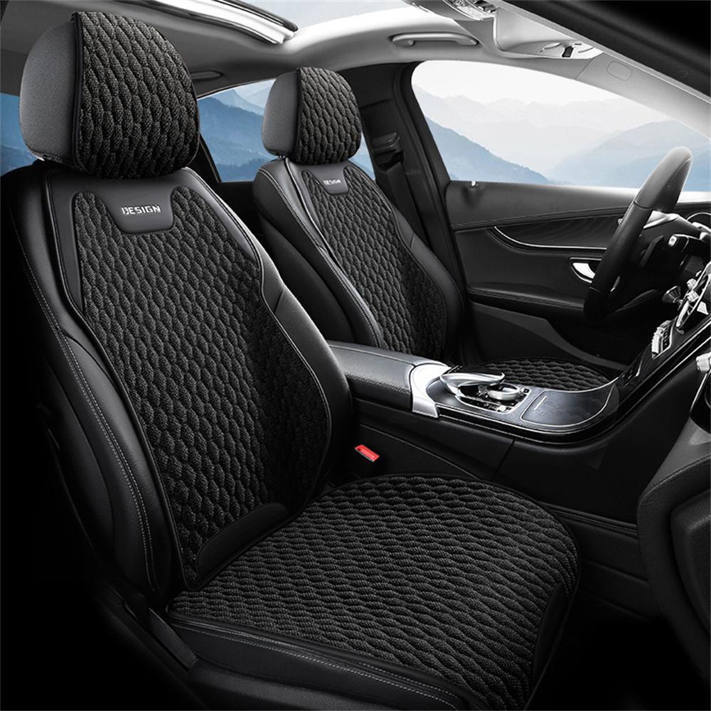 Universal Ice Silk Car Breathable Seats Four Seasons General Bicycle Front Seat Cover Accessories For Most Truck SUV Trucks