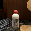 Cute Red Nose Double-Layer Glass, New Year'S Christmas Tree Large-Capacity Water Cup, High Temperature Resistant Sealed Carry-On Cup