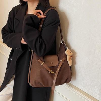 Herbst Damenmode Multifunktionale Schulter-Tragetasche und Rucksack