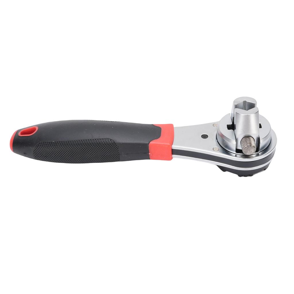 Verstellbarer Ratschenschlüssel für 6 22mm Schraube Tragbarer Multifunktionsschlüssel mit rutschfestem Griff