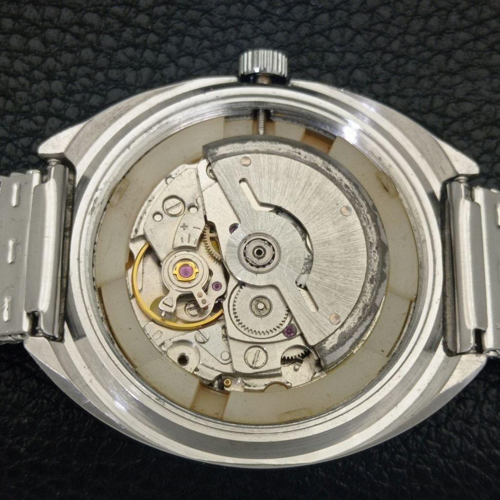 VINTAGE HMT KANCHAN AUTOMATIK 6501 INDISCHE HERRENUHR MIT GOLDENEM ZIFFERBLATT a703267-1
