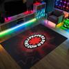 Red Hot Chili Peppers Design Crystal Velvet Carpet Cozy Non?Slip Printed Rug For Bedroom Living Room Entrance