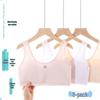 Stage One Girls' Period Underwear: Wire-Free, Anti-Protrusion Tank Top for Middle and Elementary School Students