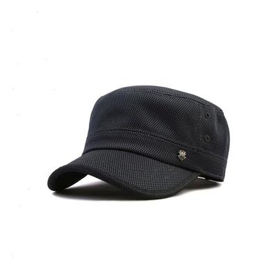 Oversized Casual Summer Cap with Sun Protection Mesh Military Hat