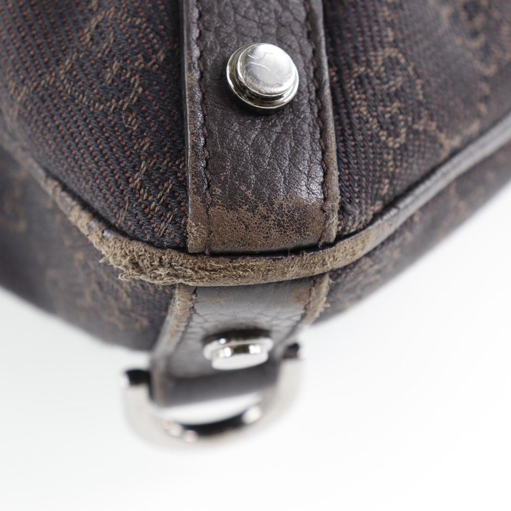 GUCCI Abbey Shoulder Bag 268642 Brown GG canvas Women Used