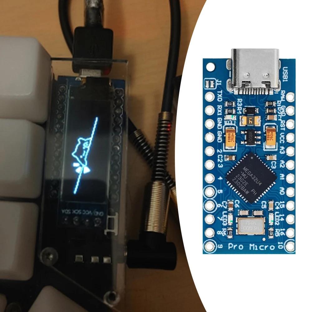 Pro Micro Development Module Board ATmega32U4 5V 16MHz Replace For Arduino ATMega 32U4 Pro Mini Voltage Regulator With 2 Row Pin