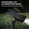 Dual Led Solar Light Outdoors Landscape Spotlights Color Changing 2 In 1 Wireless Waterproof Solar Wall Lamp Patio Garden