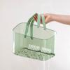With Transparent Handles Bathroom Storage Basket Portable Swim Basket Fashion Organizing Basket