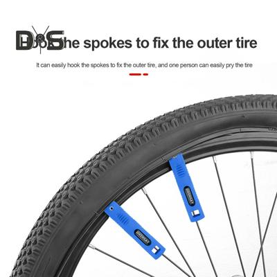 Bike Tire Lever Device Heavy Duty Plastic Metal Lightweight Universal MTB Road Mountain Bicycle Tire Removal Tools Bike Accessories