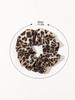 3PCS Leopard Print Hair Accessories Bundle - Ring, Elastic Band, Head Flower, Hair Rope for Women or Girls