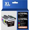 Ink Cartridges - COMPTOIR DES PARISIENNES - LC3219XL - Multi-color - Compatible - 4 Pieces