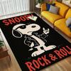Snoopy Rocks Living Room Nonslip Area Rug Soft Carpet For Bedroom Game Playroom Sofa Office Home Decor Doormat Christmas Gift C922160