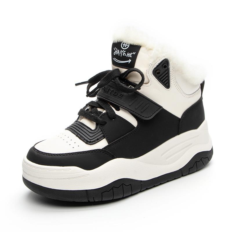 Women's Cotton Shoes Women's Warm Super Fire Snow Cotton Winter New Velvet Casual Sports Shoes