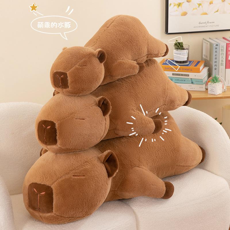 Capybara Puppe Kapibara Schlafkissen Plüschtier Bett Sofa Kissen Kissen Weiblich