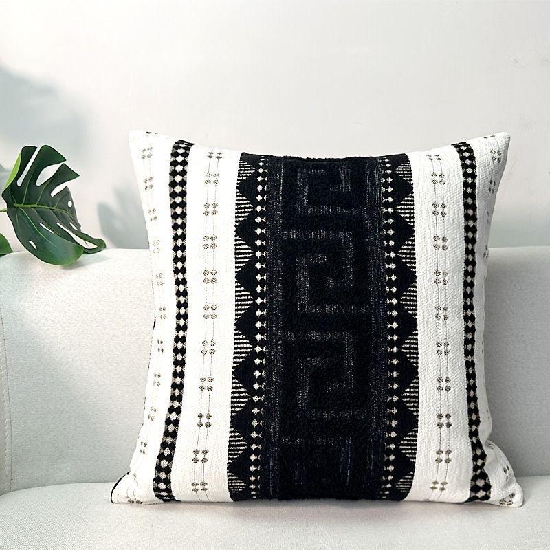 Sofa Pillow Case Without Core, Single-sided Chenille Pillow Case, Office Living Room, Bedroom, Bay Window, Bedside Pillow Case