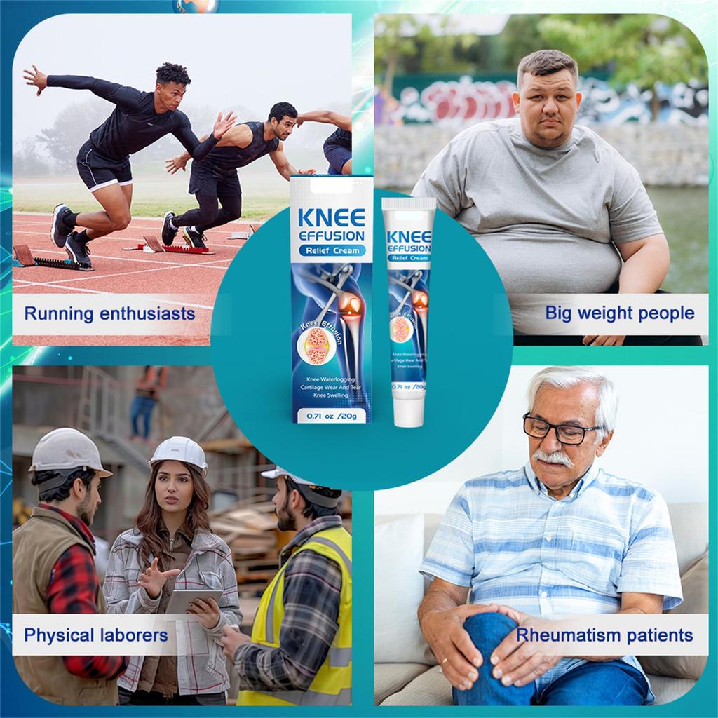 Knee Effusion Cream, Skeleton Penetrating Cream, Knee Effusion, Cartilage Wear And Swelling Pain Relief Cream