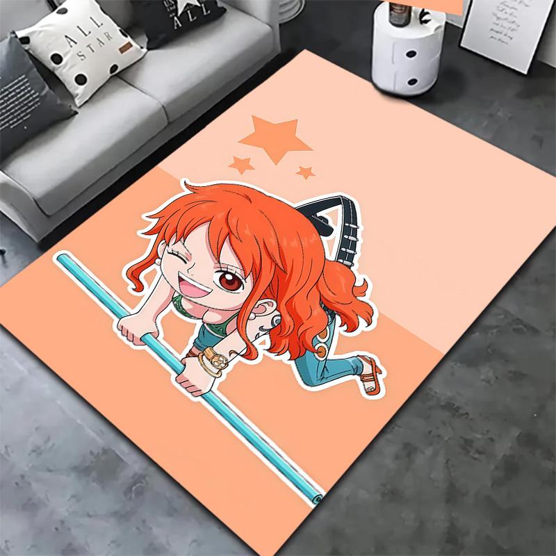 One Piece Nami Carpet Rug For Living Room Bedroom Home Sofa Decoration Kids Play Nonslip Floor Mat