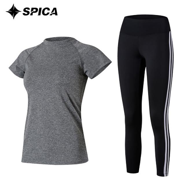 Seupika Yoga Set T-Shirt Leggings Spa501506