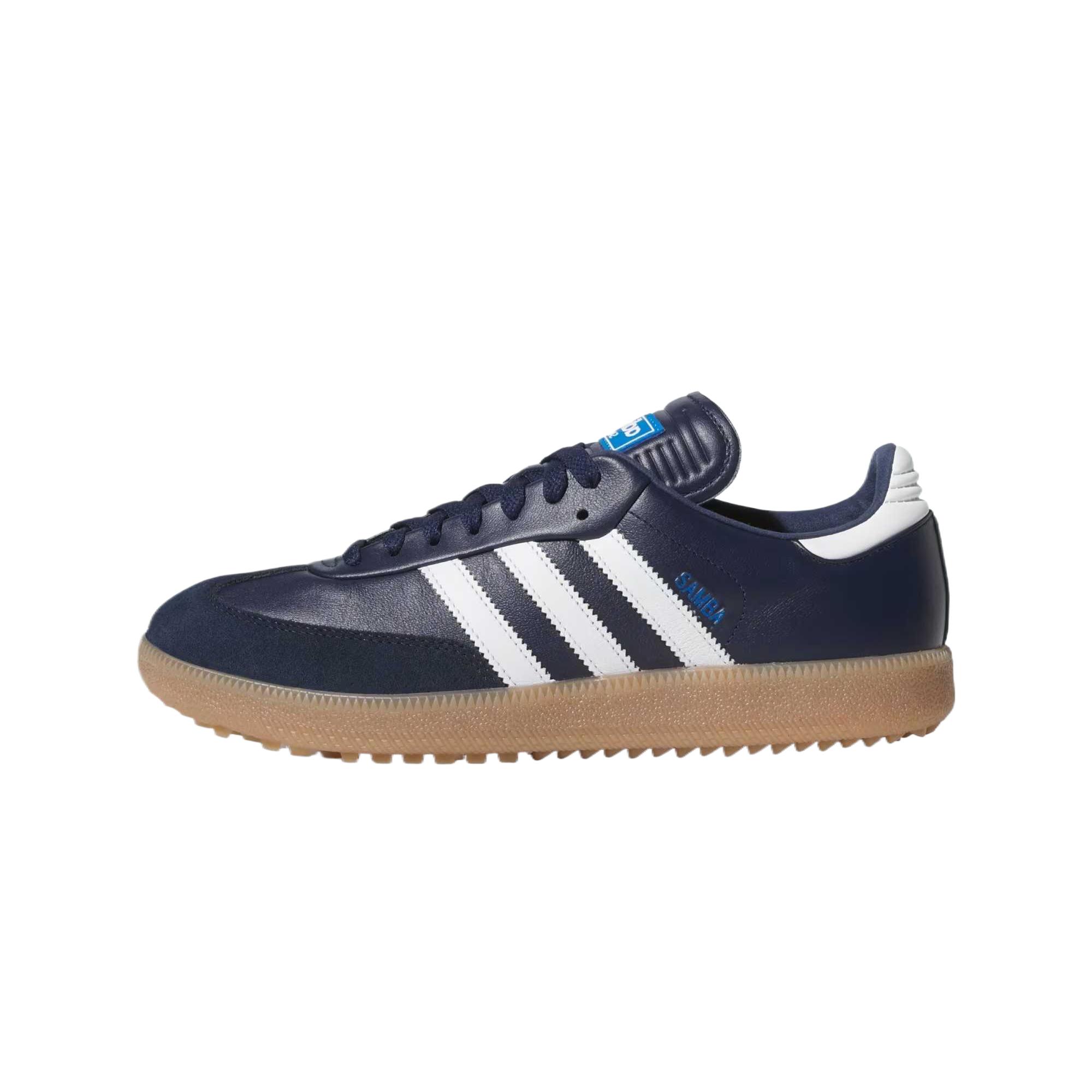 

Adidas Samba Spikeless Low Top Golf Shoes Unisex Blue 42