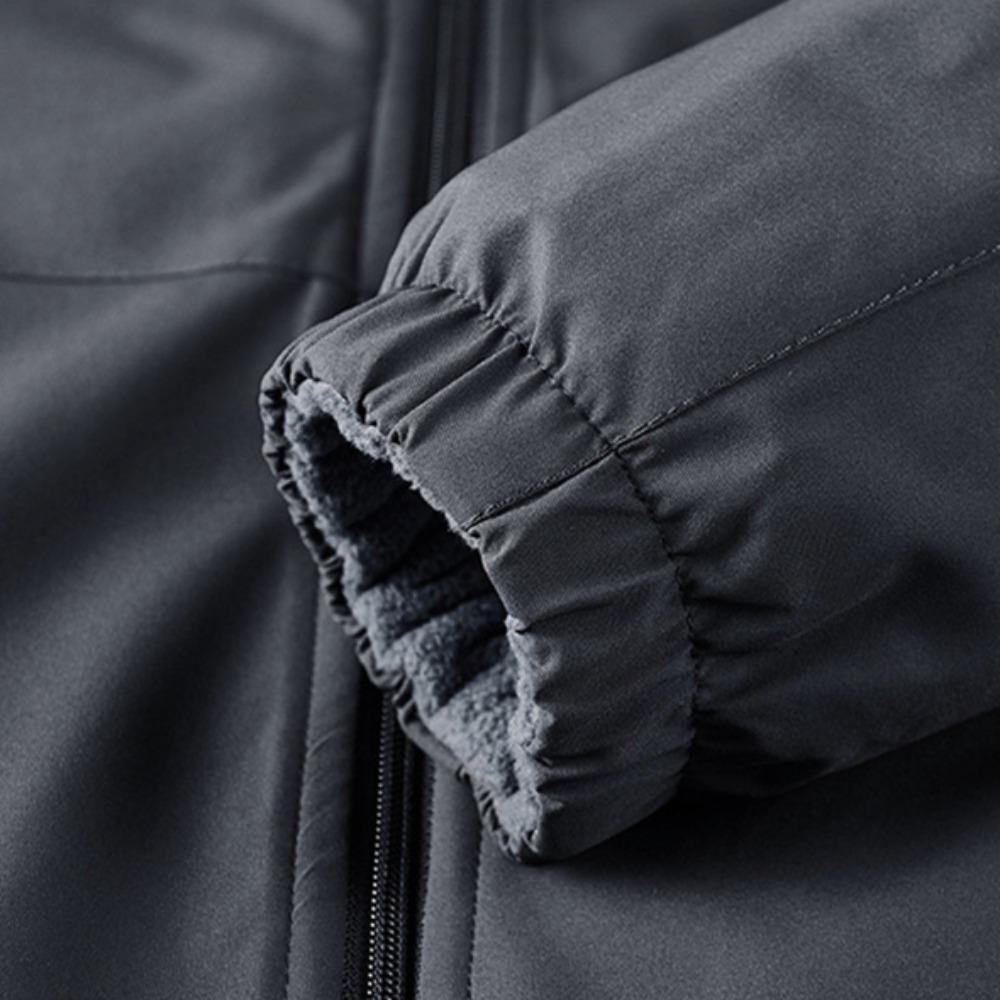 Beidseitig tragbare lässige Herrenjacke M-5XL Arbeitskleidung Trendige leichte Winterjacke Lockere Passform Stormtrooper Dickes Fleece Warm Wendemantel