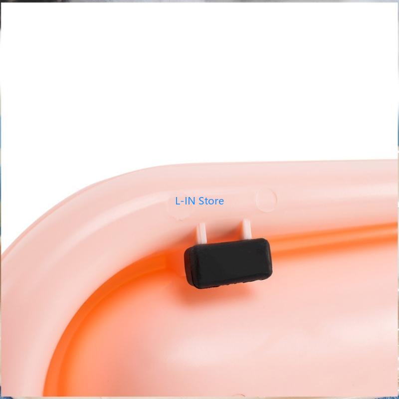 Slanted Bowls Small Dog 15° Tilted Water Feeding Dish 14in Long