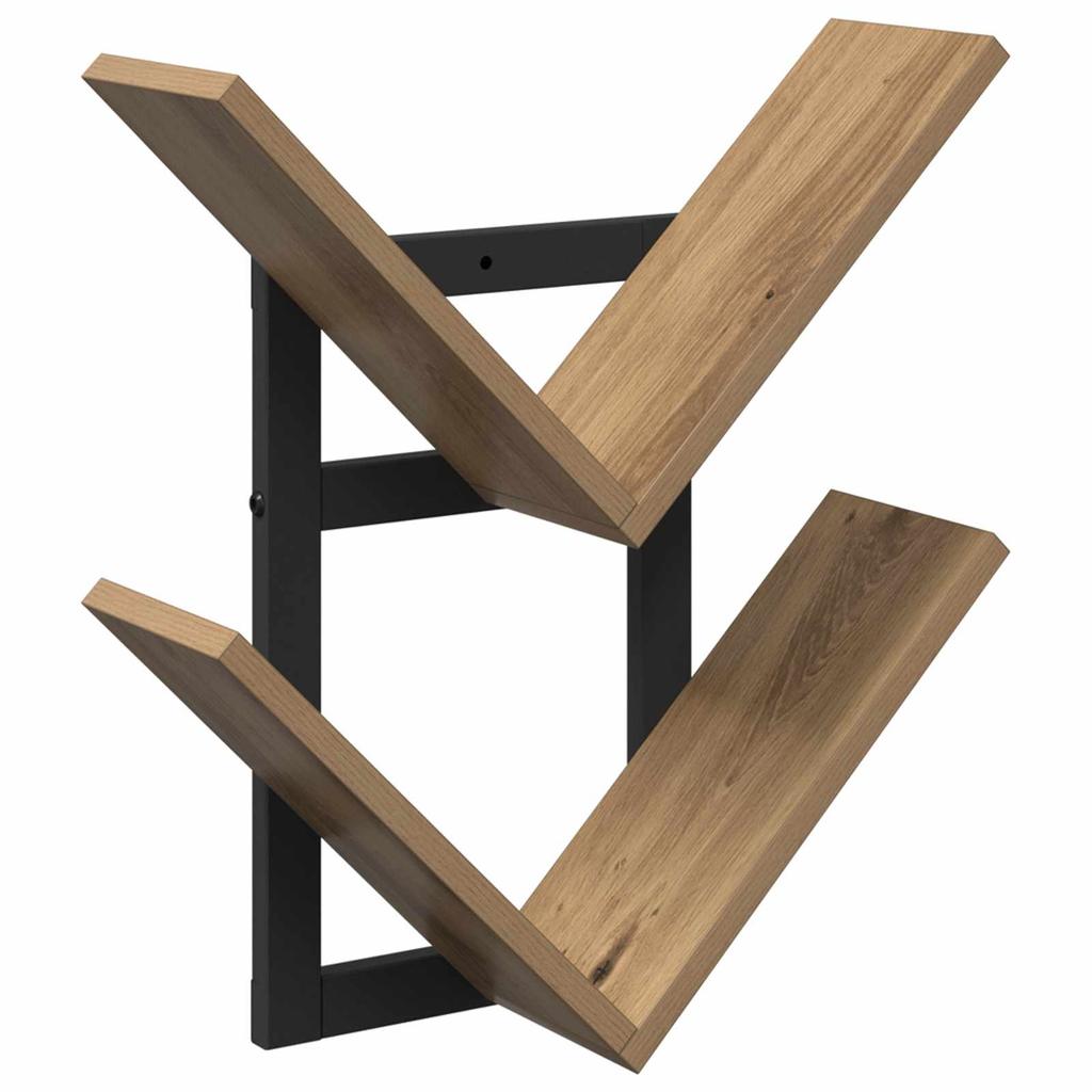 Wall Shelf Artisan Oak 43 x 15 x 47 cm Engineered Wood