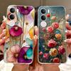 For Vivo Y19S V2419 Elegant Floral Butterfly Painting Phone Case For Vivo Y19s Y 19S 4G Soft Silicone TPU Cases