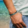 Nová Módní Sada Náramků pro Muže Přírodní 4mm Malé Tygří Oko Korálky Náramky Meditační Léčivý Náramek Kempování Jízda Pulseria