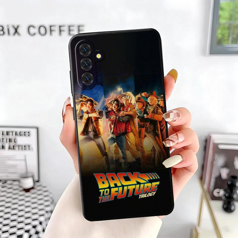 Back To The Future Soft Phone Case for Samsung A17 A37 A57 A16 A26 A36 A56 A15 A25 A35 A55 A14 A24 A34 A54 A13 A23 A33 A53 A52 A