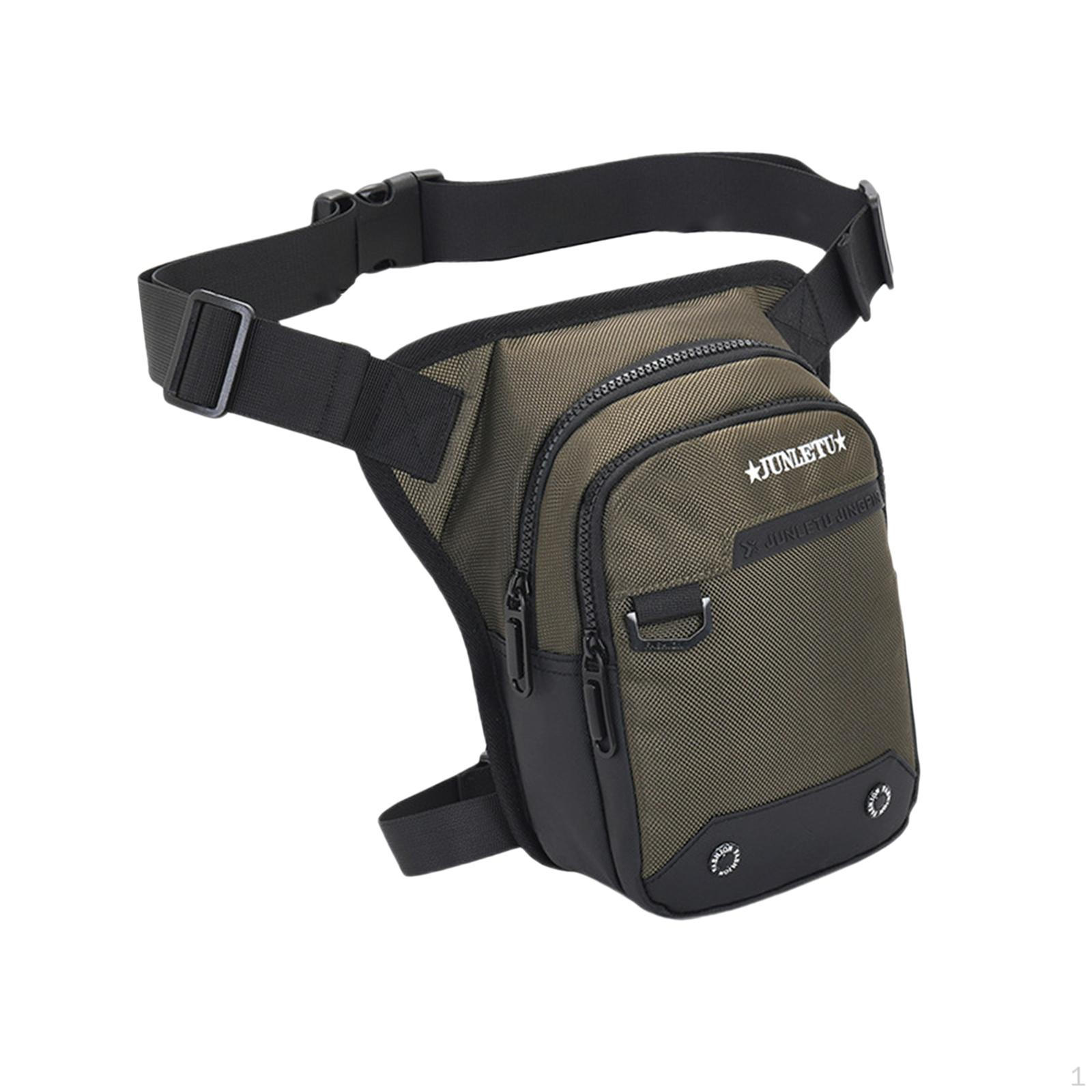 

Сумка-пояс Drop Thigh Waist для мужчин и женщин, легкая водонепроницаемая поясная сумка для ног и бедер зелёный