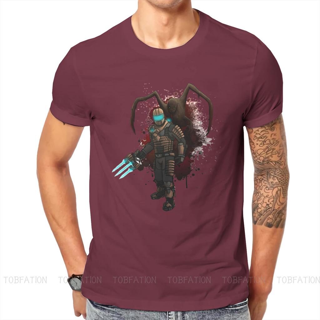 Dead Space Video Game Isaac Clarke T Shirt Classic Teenager Homme High Quality Tshirt Big Size Crewneck Short Sleeve