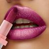 Lila Roter Lippenstift Glitzer Metallischer Lippenstift Hohe Pigmentierung Perlmutt Diamant Matt Lippenstift Nicht an Tasse haftend Langanhaltender Lippenlack Lipgloss