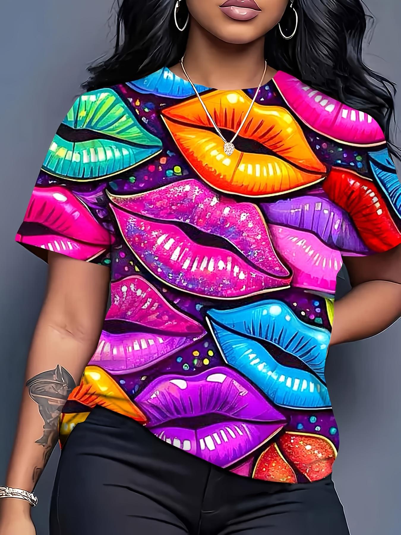 

Women S Loose Geometric Pattern Print T-Shirt - Wide Fit Short Sleeve Crew Neck Casual Top. Breathable Summer Shirt. Machine Washable Comfortable Gift S дубильная кора