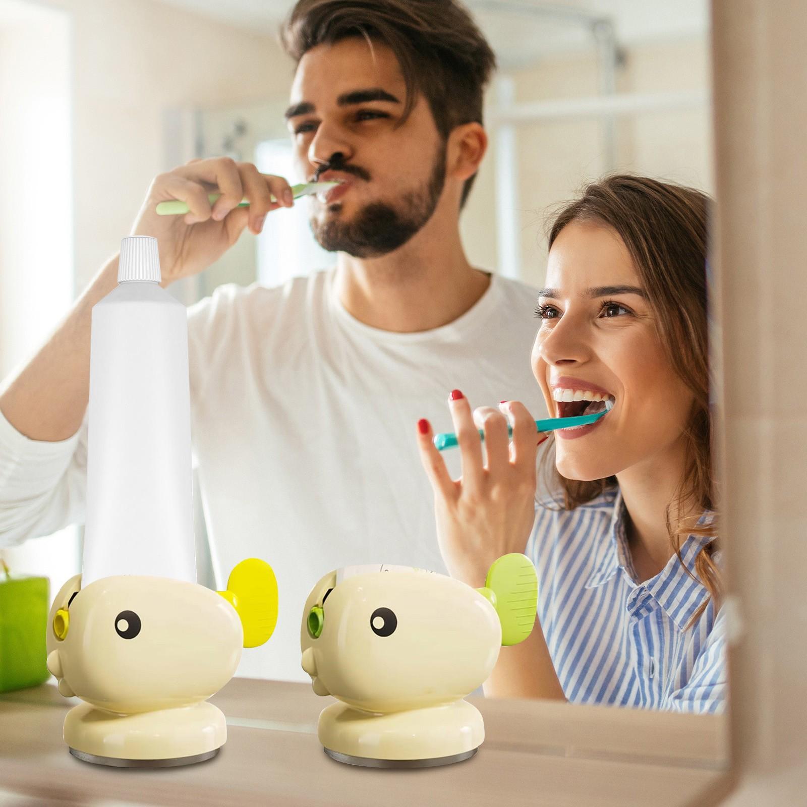 

Роликовый выдавливатель зубной пасты, дозатор зубной пасты, очиститель, выдавливатель, держатель зубной пасты One Size зелёный